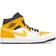 NIKE Air Jordan 1 Mid - White/University Gold/Black