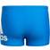 adidas Boy's Badge of Sport Swim Briefs - Glow Blue / White (HM2114)