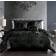 Riverbrook Home Turin Crinkle Bed Linen Black (269.2x233.7)