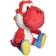 Little Buddy Super Mario All Star Collection Red Yoshi Plush 7"