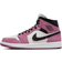 Nike Air Jordan 1 Mid SE W - Light Mulberry/Light Bone/White/Black