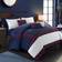 Chic Home Zarah Bed Linen Red, Blue, Grey (274.3x)