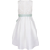 Monsoon Kid's Anika High Low Bridesmaid Dress - Ivory