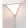 Home Concept Original Beacon Triangle Corner Ceiling Flush Light 16" 2