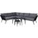 Venture Design Roxo Loungesæt, 3 borde inkl. 4 sofaer