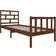 vidaXL Bed Frame Solid Pine 69.5cm Sängram 75x190cm