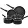 Amazon Basics - Set di pentole con coperchio 8 Parti