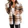 Automet Women's Casual Plaid Shacket