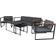 Venture Design Dakar Lounge-Set, 2 Tisch einschl. 2 Stühle & 1 Sofas