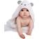 Hiphop Panda Bamboo Hooded Baby Towel