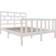 vidaXL Bed Frame Solid Pine 69.5cm 135x190cm