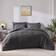 CozyLux Seersucker Bedspread White, Black, Pink, Green, Grey (223.5x223.5cm)
