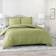 Washed Duvet Cover Beige, Orange, Blue, Green, Purple, White, Grey, Black, Pink (228.6x228.6cm)