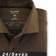 Olymp Luxor 24/Seven Modern Fit, Business Shirt - Kent, Brown