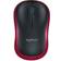 Logitech M185 Wireless Mouse, Red