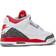 Nike Air Jordan 3 Retro GS - White/Fire Red/Cement Grey/Black