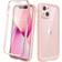 Diaclara Soft TPU Case with Anti-Scratch Screen Protector for iPhone 13