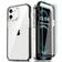 Coolqo Silicone Case with Tempered Glass for iPhone 12/12 Pro