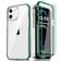 Coolqo Silicone Case with Tempered Glass for iPhone 12/12 Pro