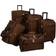 American Flyer Madrid Spinner Luggage - 5 delar