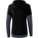 Erima Womens Squad Hoody - Black/Slate Grey