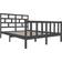 vidaXL Bed Frame Solid Pine 69.5cm Bettrahmen