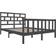 vidaXL Bed Frame Solid Pine 69.5cm Sängram 140x200cm