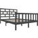 vidaXL Bed Frame Solid Pine 69.5cm Sängram 150x200cm