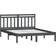 vidaXL Bed Frame Solid Pine 100cm Sengeramme 135x190cm