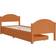 vidaXL Bed Frame with 2 Drawers 73.5cm