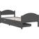 vidaXL Bed Frame with 2 Drawers 73.5cm