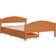 vidaXL Bed Frame with 2 Drawers 73.5cm