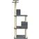 vidaXL Cat Tree with Sisal Scratching Posts Dark Grey 141cm