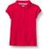 Izod Girl's School Uniform Short Sleeve Interlock Polo T-shirt