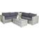 Venture Design Amazon Loungeset, 1 Bord inkl. 2 Stolar & 5 Soffor