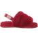 UGG Kid's Fluff Yeah Slide - Samba Red