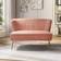 Tina's Home Velvet Loveseat Sofa 47" 2 Seater