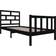vidaXL Bed Frame Solid Pine 69.5cm Sengeramme 100x200cm