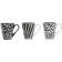 Dkd Home Decor Kolonistil Jungle Mugg 36cl 3st