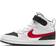 Nike Court Borough Mid 2 PSV - White/University Red/Black