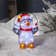 Star Trading Crystalo Penguin Julelampe 30cm