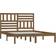 vidaXL Solid Pine 100cm Sengeramme 140x190cm