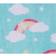 Kute Kids Once Upon a Rainbow Plush Throw 50x60"