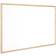 Q-CONNECT Wooden Frame Whiteboard 39.7x60cm