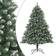 vidaXL 345163 Green/White Christmas Tree 240cm