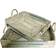 Dkd Home Decor - Serving Tray 2pcs