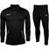 NIKE Dri-Fit Academy Knit Football Tracksuit - Black/White