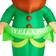 GlitzHome St. Patrick's Day Lighted Inflatable Leprechaun Decor