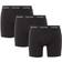 Calvin Klein Cotton Stretch Boxer Briefs 3-pack - Black