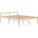 vidaXL Solid Pine 70.5cm Sängram 160x200cm